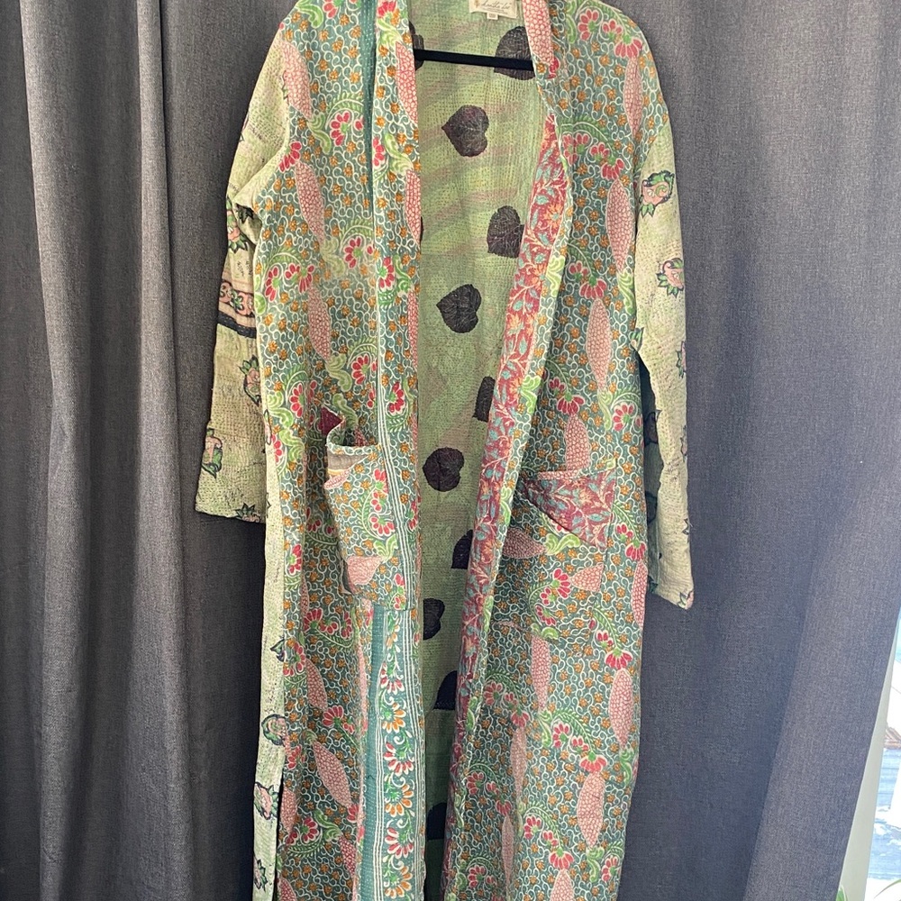 Kantha Bae Rising Sun coat